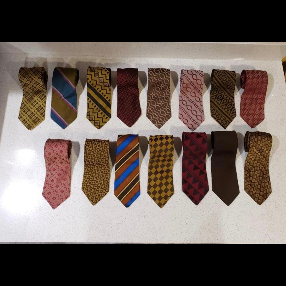 Bunch of Vintage Ties